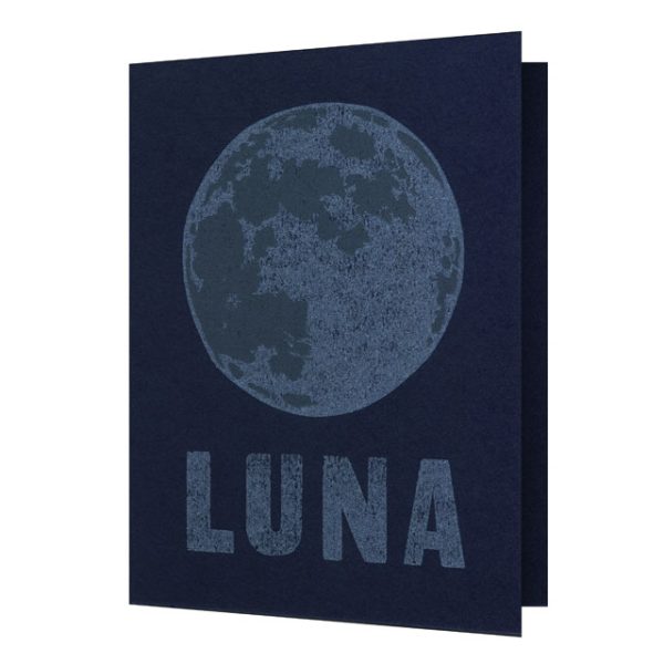 Luna Greeting Card